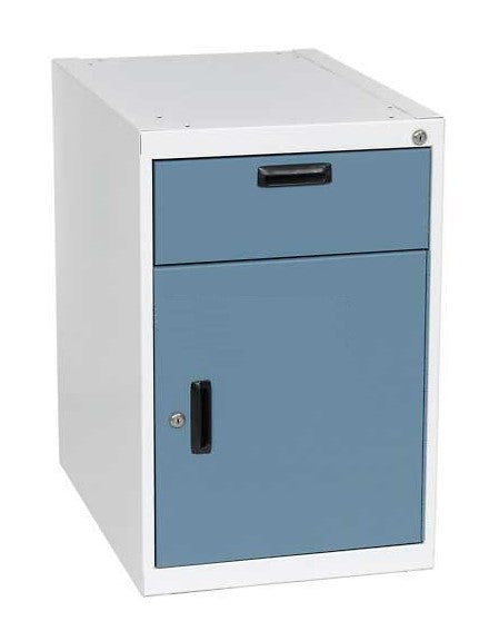 Heavy Duty Modular Cabinets - Swing Door + 6" Drawer + Locker