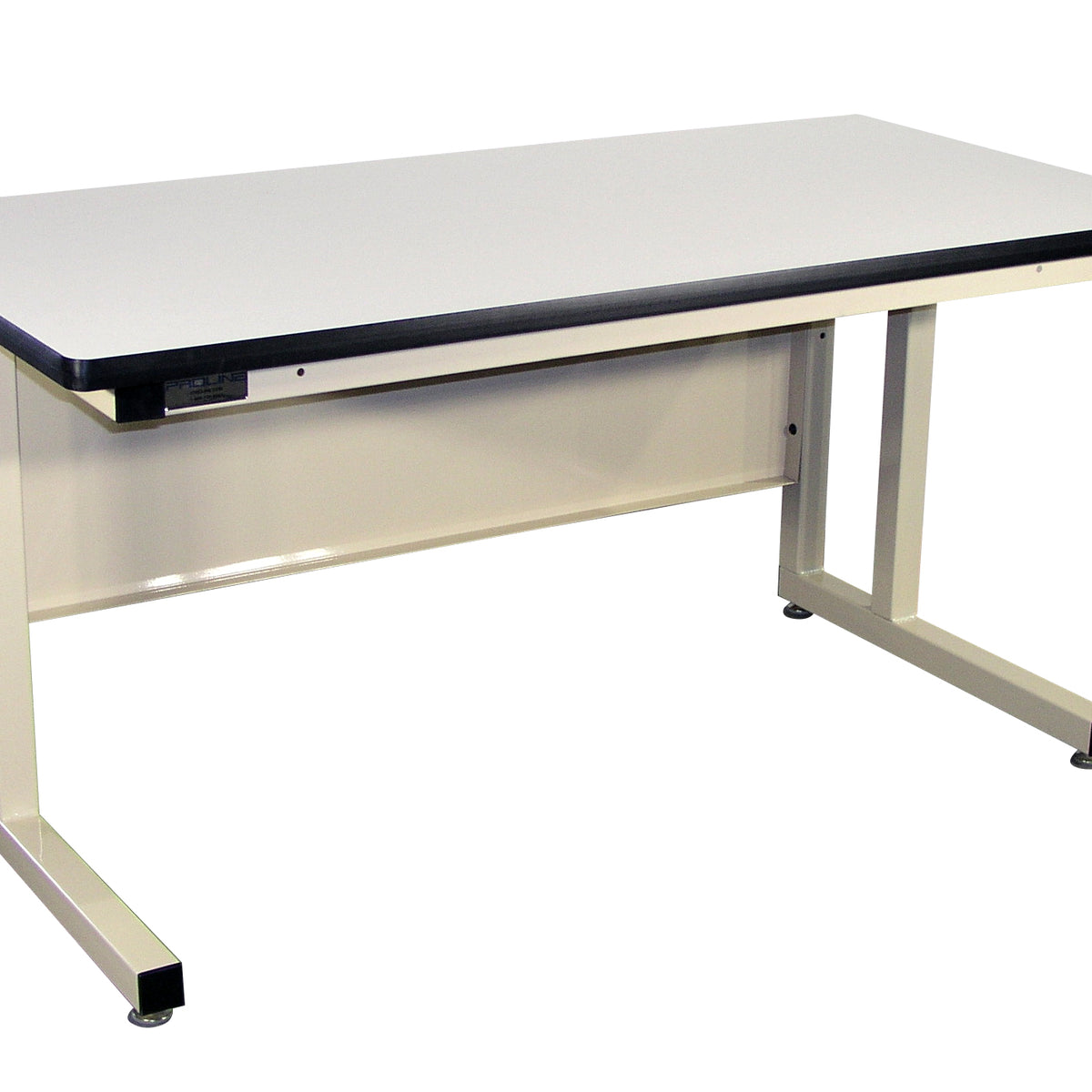 Cantilever Base Workbench with Plastic Laminate "T" Mold Surface