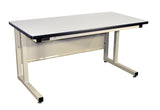 Cantilever Base Workbench with ESD Laminate Surface