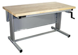 Ergo-Line Base Bench with 1.75" Solid Maple Surface