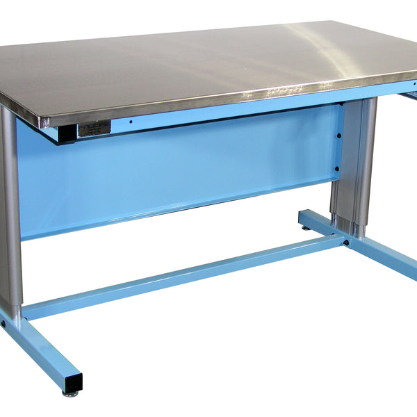 Ergo-Line Base Bench with 1.25" Stainless Steel Surface