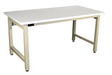 Model HD Base Bench with 1.25" ESD Laminate 90 Degree Rolled Front Edge Surface