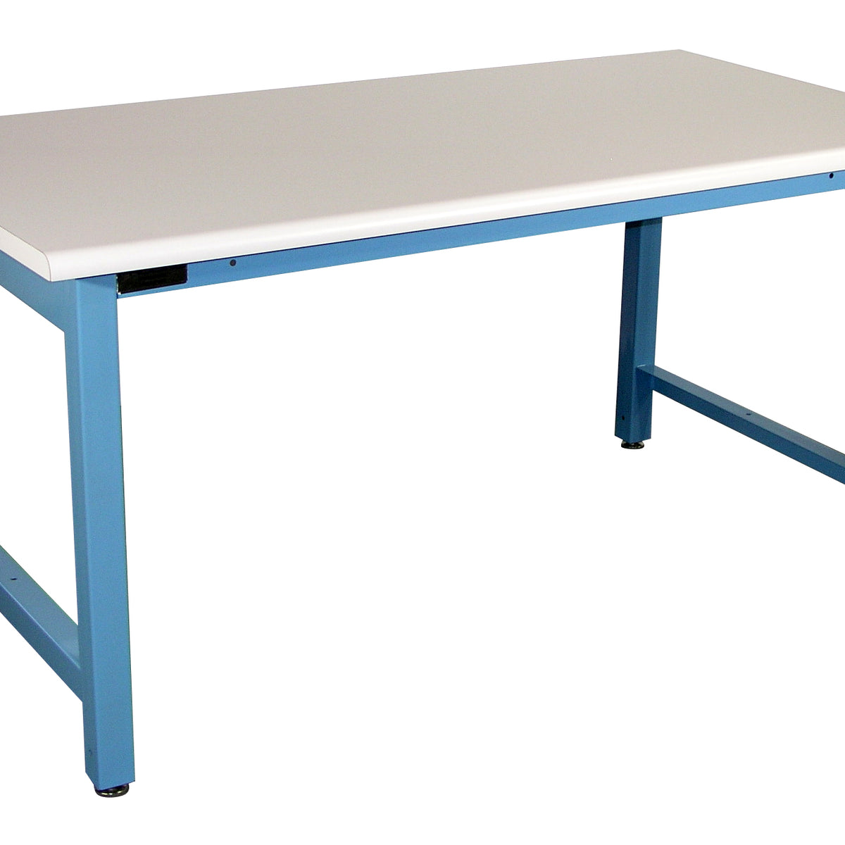 Model HD Base Workbench with 1.25" ESD Laminate 90 Degree Rolled Front Edge Surface