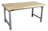 Model HD Base Bench with 1.75" Solid Maple Surface