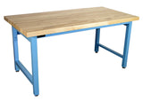 Model HD Base Bench with 1.75" Solid Maple Surface