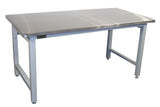 Model HD Base Bench with 1.25" Stainless Steel Surface